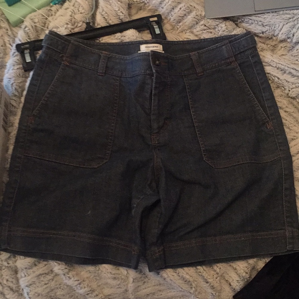 Jean shorts (on the dressier side)